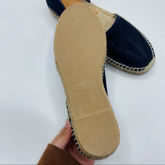 Ray & Bone NWOT Black Leather Espadrilles Sandals - Picture 4 of 8